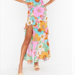 Show Me Your Mumu Nala Ruffle Skirt